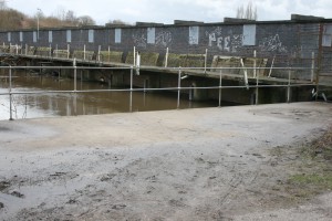 45 guard weir flood after