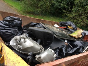 New Cut Canal litter pick 16.04.16 19 skip (2)